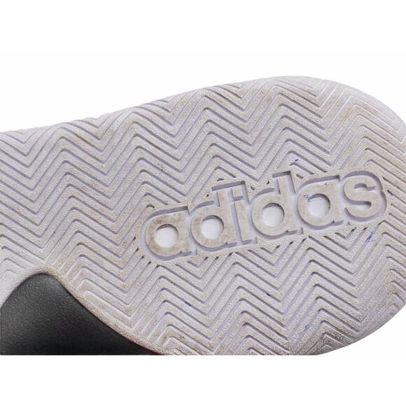 Adidas Mens Black Red Run the Game Basketball Shoes Active Red 8 - Picture 9 of 10